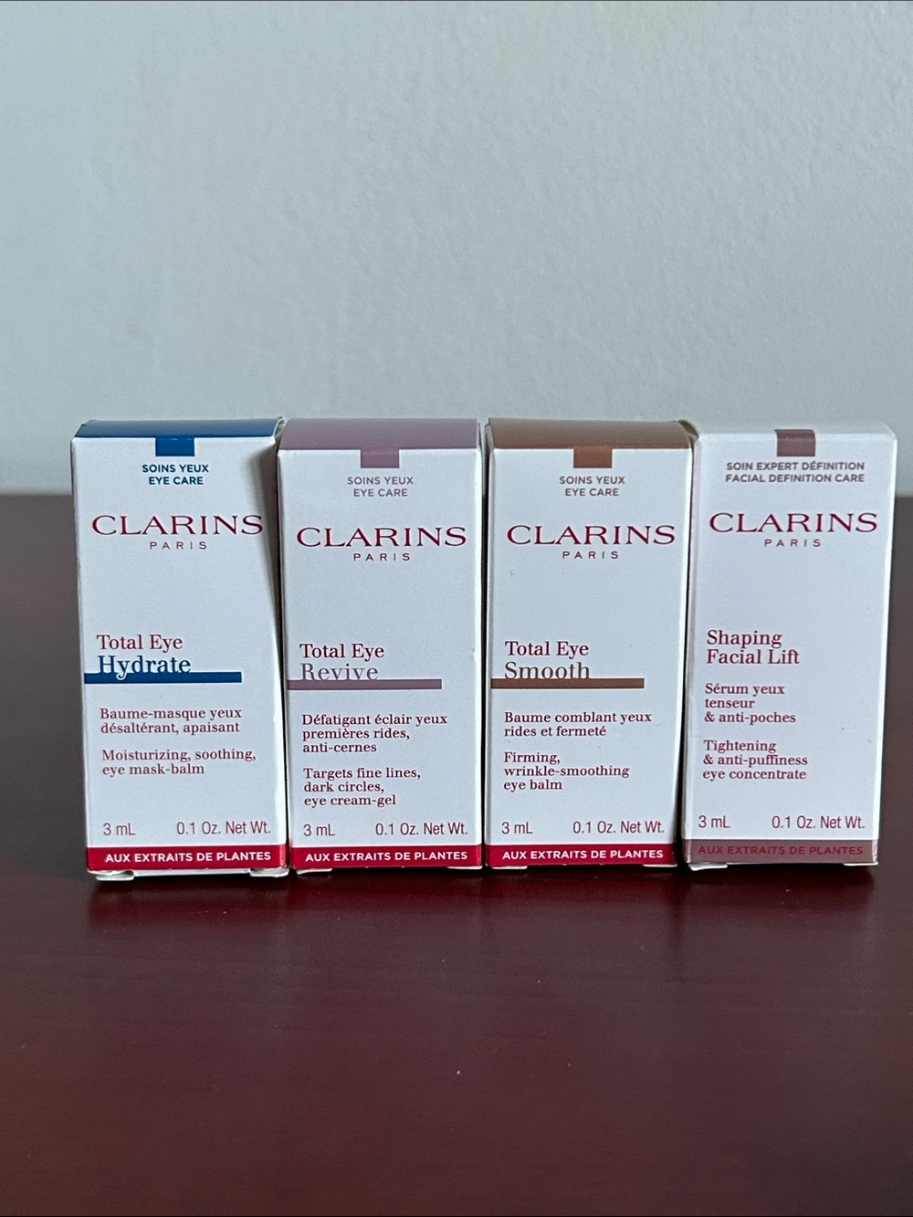 3mlx4 Clarins Eye Care Mini Set